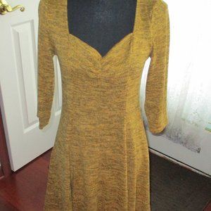 Gorgeous Yellow Sweetheart Neckline Dress by Bebop-Large-Worn Once